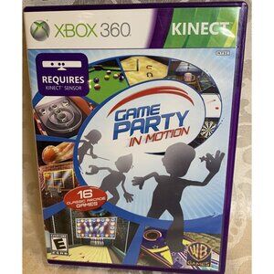 Game Party: In Motion (Microsoft Xbox 360, 2010) Kinect - CIB, Complete